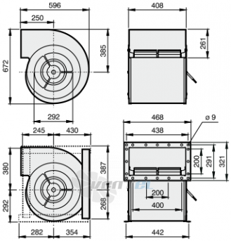 Rosenberg DRAD 356-4 - описание, технические характеристики, графики